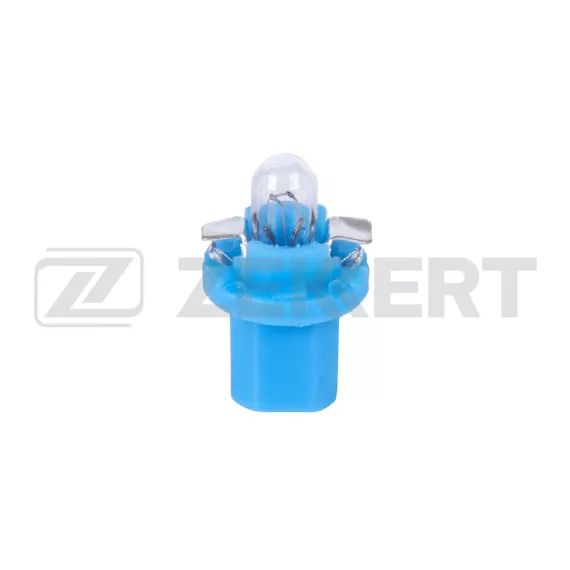 Лампа 12V 1.2W BX8.5d Blue (в упак. 10 шт.)