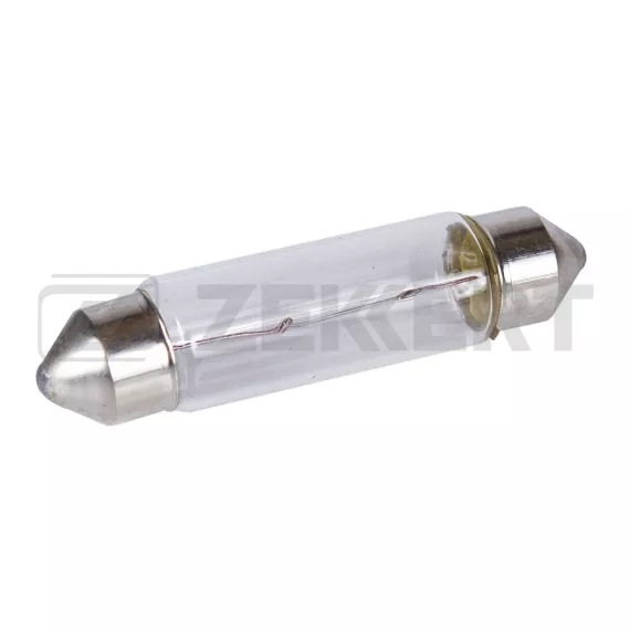 Лампа C10W (SV8.5-8) 12V 10W T11*41 (в упак. 10 шт.)