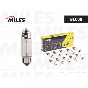 Лампа C5W 12V 5W SV8 5-8 T11x35