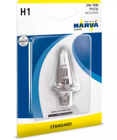 Лампа H1 24V 70W NVA B1