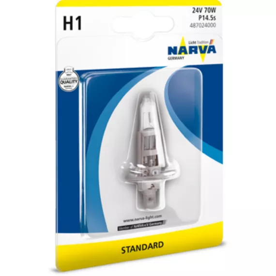 Лампа H1 24V 70W NVA B1