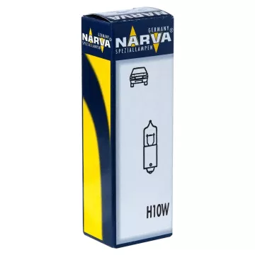 Лампа H10W 12V 10W BA9s NVA CP