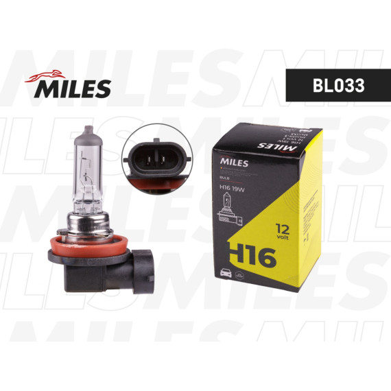 Лампа H16 12V 19W PGJ19-3