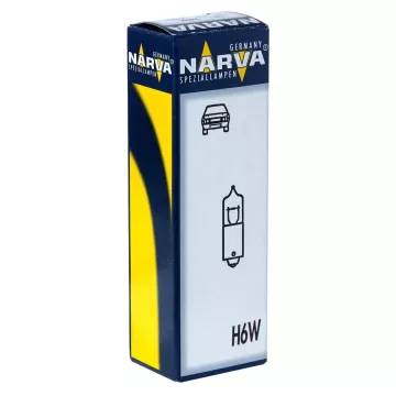 Лампа H6W 12V 6W BAX9s NVA CP