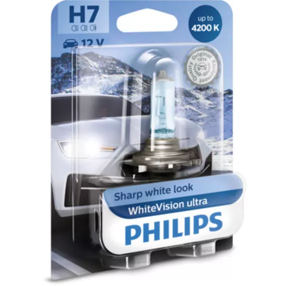 Лампа H7 12972 White Vision Ultra 12V 55W PX26D B1