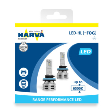 Лампа Narva LED Fog ( H8/H11/H16) RPL2 NVA X2