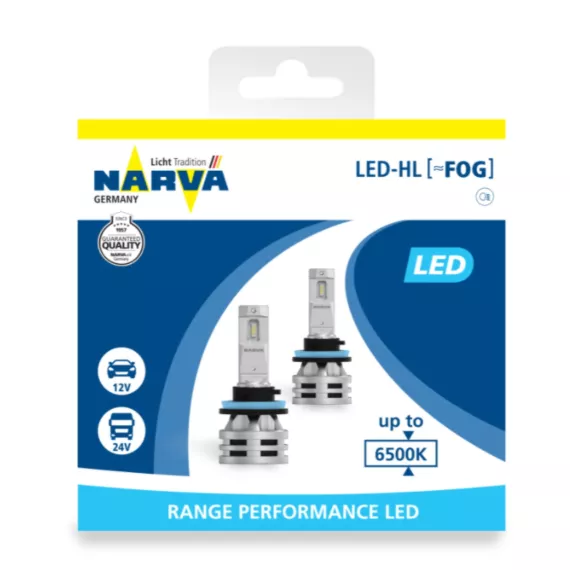 Лампа Narva LED Fog ( H8/H11/H16) RPL2 NVA X2