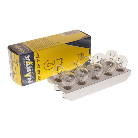 Лампа P21/4W 24V 21/4W BAZ15d NVA CP