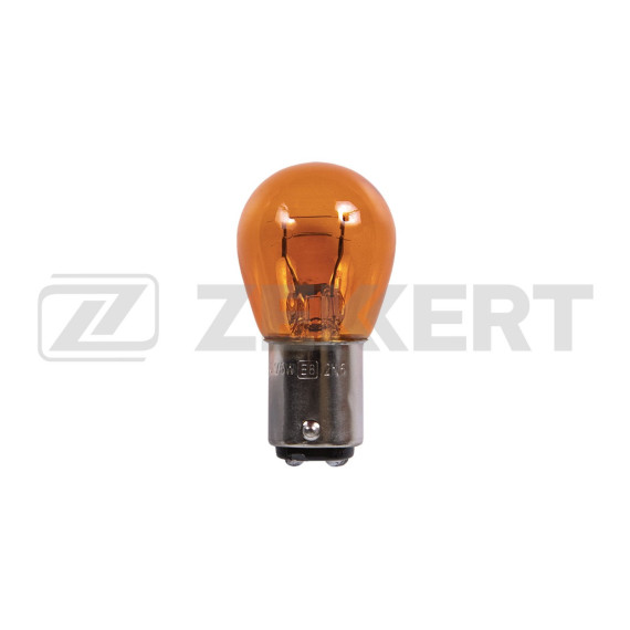 Лампа P21/5W S25 12V 21/5W BA15D Amber (в упак. 10 шт.)