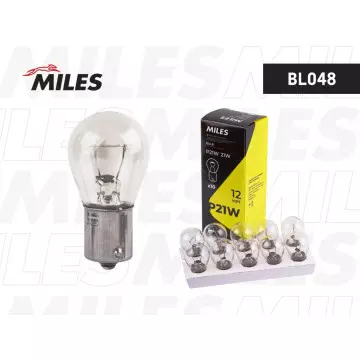 Лампа P21W 12V 21W BA15s