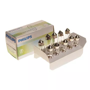 Лампа Philips Festoon T10 5X30 LLECO 10WSV8 5