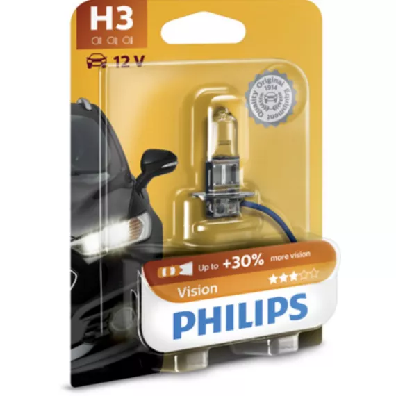Лампа Philips H3 12V 55W PK22S PREMIUM