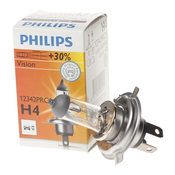 Лампа Philips H4 12V 60/55W P43t PREMIUM