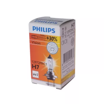 Лампа Philips H7 12V 55W PX26d Vision +30%