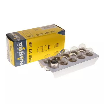 Лампа R10W 24V 10W BA15d NVA CP
