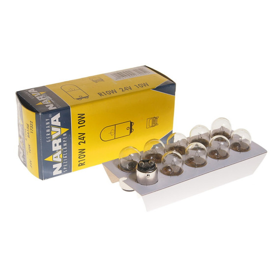 Лампа R10W 24V 10W BA15d NVA CP