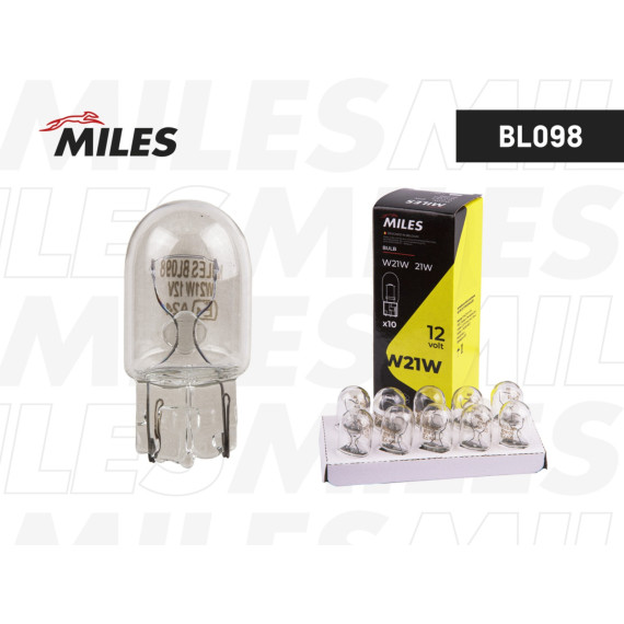 Лампа W21W 12V 21W W3x16d