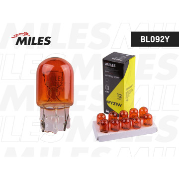 Лампа WY21W 12V 21W W3x16d AMBER
