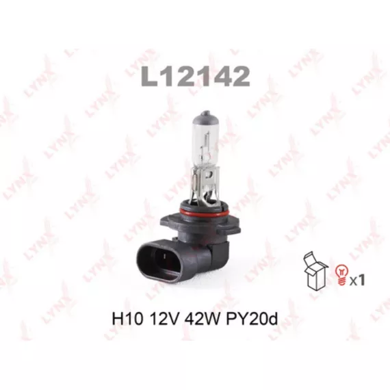 Лампа галогенная H10 12V 42W PY20D