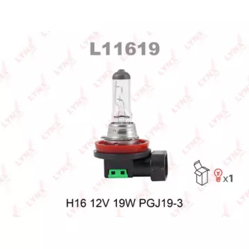 Лампа галогенная H16 12V 19W PGJ19-3