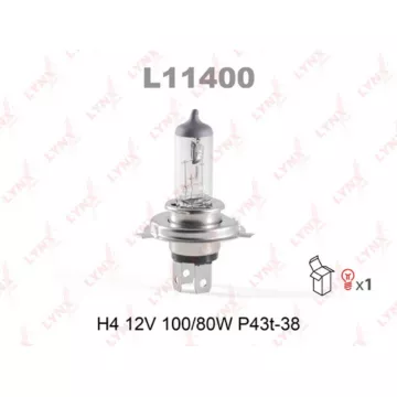 Лампа галогенная H4 12V 100/80W P43T-38
