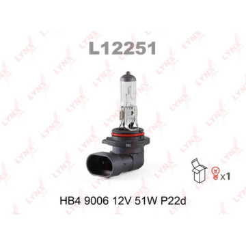 Лампа галогенная HB4 9006 12V 51W P22D