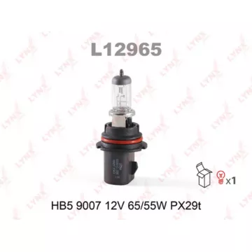 Лампа галогенная HB5 9007 12V 65/55W PX29T