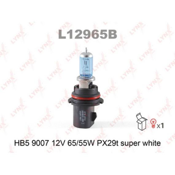 Лампа галогенная HB5 9007 12V 65/55W PX29T SUPER WHITE