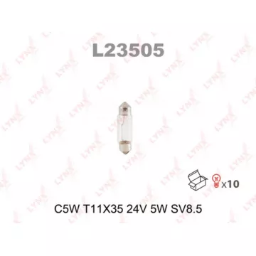 Лампа накаливания C5W T11X35 24V 5W SV8.5(в упак. 10 шт.)