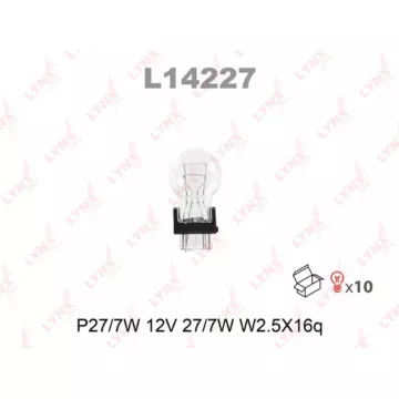 Лампа накаливания P27/7 12V 2 5X16Q(в упак. 10 шт.)