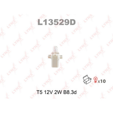 Лампа накаливания T5 12V 2W B8.3d(в упак. 10 шт.)