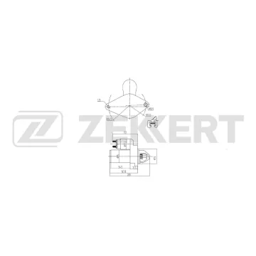 Стартер Geely MK 08-