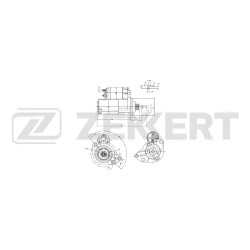 Стартер Chery Amulet (A15) 07-