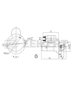 Стартер Chevrolet Cobalt I II 04-
