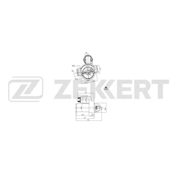Стартер Ford Transit 14-