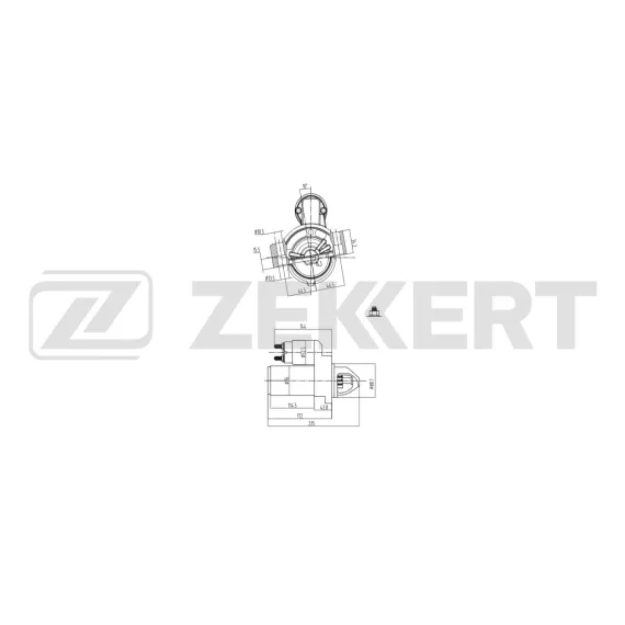 Стартер Ford Transit 14-