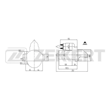 Стартер Ford Transit VII 11-