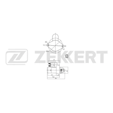 Стартер Geely Emgrand EC7 14-