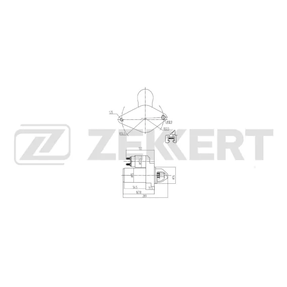 Стартер Geely MK 08-