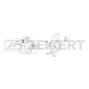 Стартер Hyundai Santa Fe 01- Sonata IV 02- Kia Sorento 01-