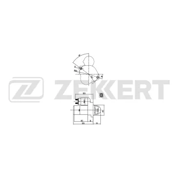 Стартер Hyundai Solaris II 17- i30 II 16- Kia Rio IV 17- Ceed III 18- Stonic 18- Xceed 19-