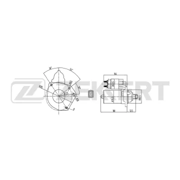 Стартер VW Polo III 94- Golf III 91- Seat Ibiza II 93- Cordoba 96-