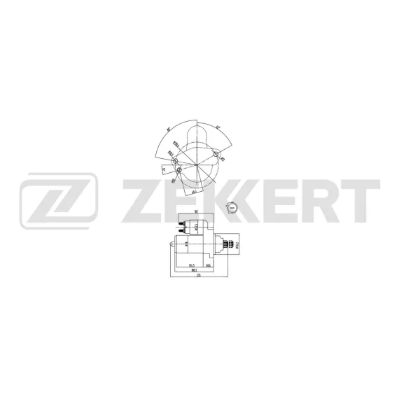 Стартер VW Touareg I II 02- Audi Q7 06-