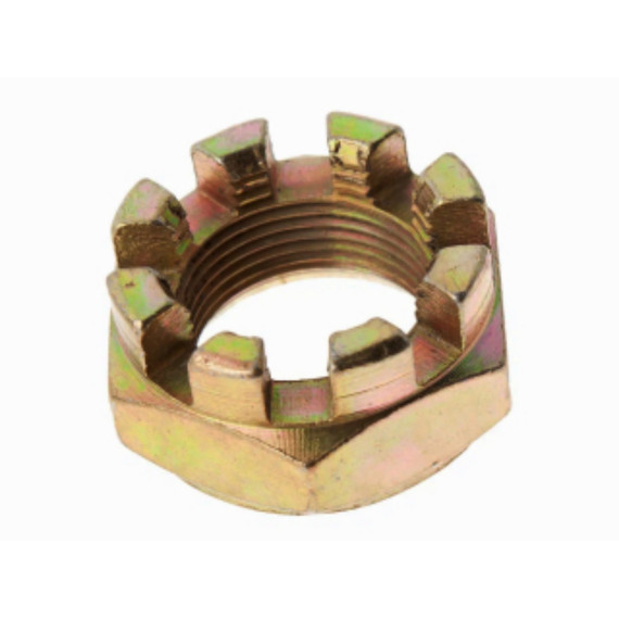 Гайка М24 х 1,5 корнчатая ступицы Волга, ель