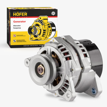 Генератор ГАЗ, УАЗ (УМЗ-4216) 33027, клин. 10 мм, 90А HOFER