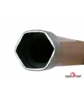 Ключ свечной 21х220мм ель 16-клапанная СЕРВИС КЛЮЧ