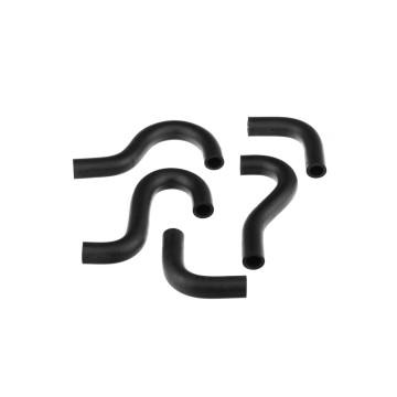 Патрубки отопителя ель Бизнес Фермер с дв. УМЗ 4216 (Лада-Имидж LECAR) к-т 5шт синие