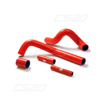 Патрубки радиатора УАЗ-3163 ЗМЗ-409 с 2008 силикон красный ком-т 5 шт DRIVE CS20