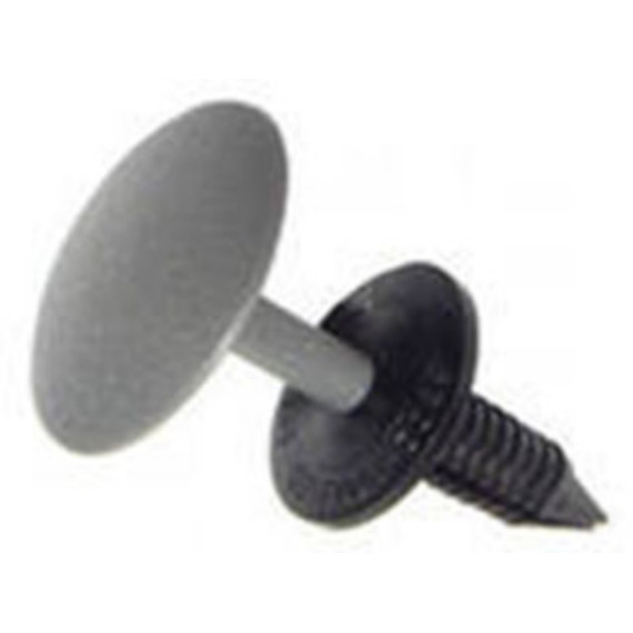 Пистон (клипса) обивки салона  3302 серая (папа+мама)