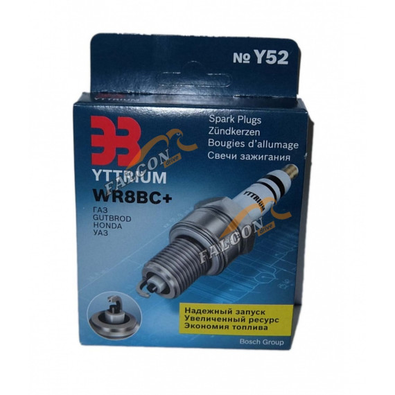 Свечи  дв 402 (Yttrium) WR8BC+ Renault (Bosch GROUP) 4-местная (шт)